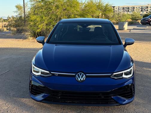 Blue 2024 Volkswagen Golf R 2.0T Manual