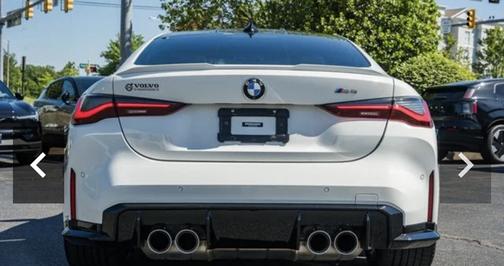White 2022 BMW M4 Base