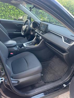 Black 2021 Toyota RAV4 Hybrid LE