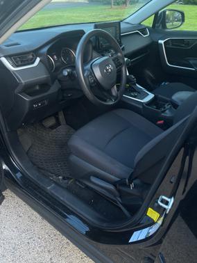 Black 2021 Toyota RAV4 Hybrid LE