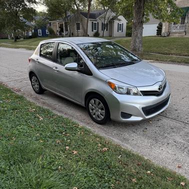 Silver 2013 Toyota Yaris LE
