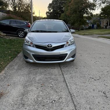 Silver 2013 Toyota Yaris LE