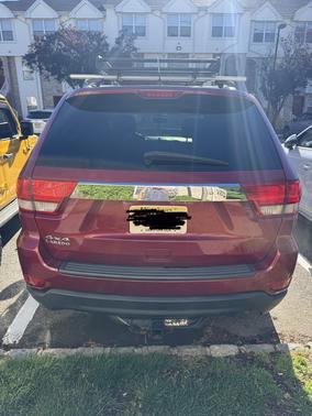 Red 2012 Jeep Grand Cherokee Laredo