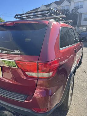 Red 2012 Jeep Grand Cherokee Laredo