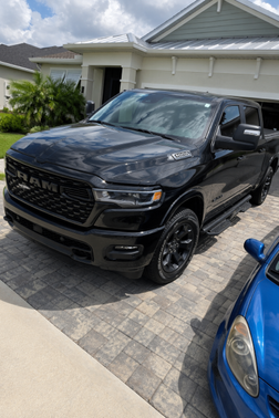 Black 2025 RAM 1500 Big Horn