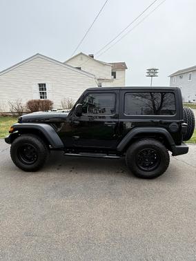 Black 2020 Jeep Wrangler Sport