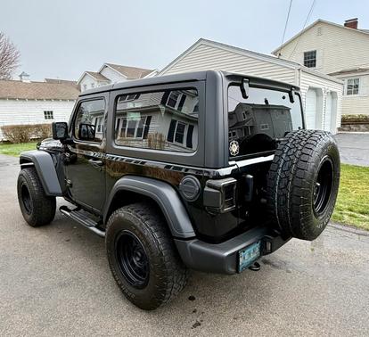 Black 2020 Jeep Wrangler Sport