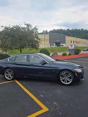 Blue 2016 BMW 428 Gran Coupe i xDrive