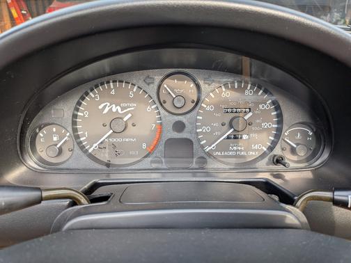 Blue 1996 Mazda MX-5 Miata Base