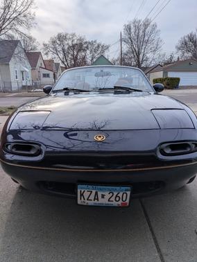 Blue 1996 Mazda MX-5 Miata Base