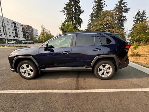 Blue 2020 Toyota RAV4 XLE