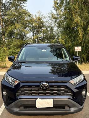 Blue 2020 Toyota RAV4 XLE