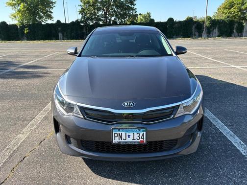 Gray 2017 Kia Optima Hybrid Base