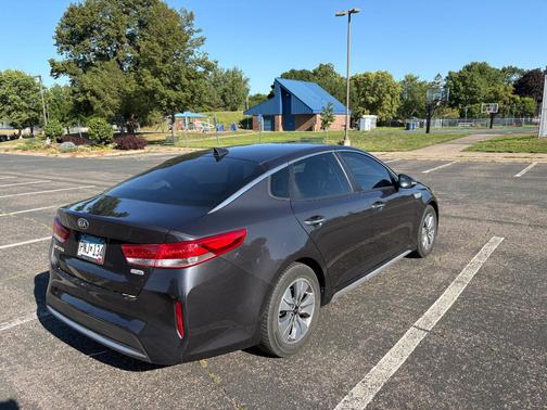 Gray 2017 Kia Optima Hybrid Base