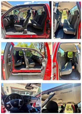Red 2008 Chevrolet Silverado 1500 LT1 Extended Cab