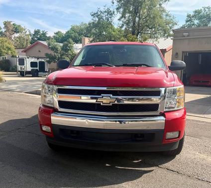 Red 2008 Chevrolet Silverado 1500 LT1 Extended Cab