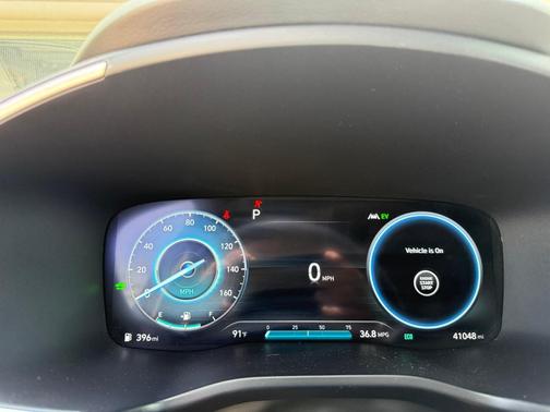 Blue 2023 Hyundai SANTA FE HEV SEL Premium