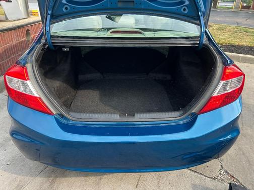 Blue 2012 Honda Civic LX