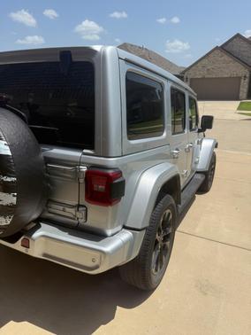 Silver 2022 Jeep Wrangler Unlimited Sahara High Altitude