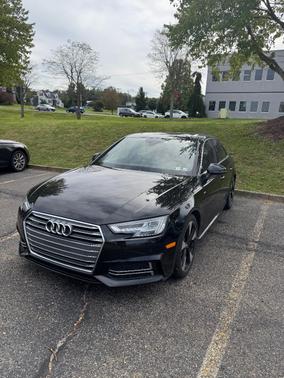 Black 2017 Audi A4 2.0T Premium Plus