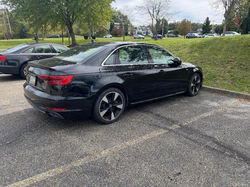 Black 2017 Audi A4 2.0T Premium Plus