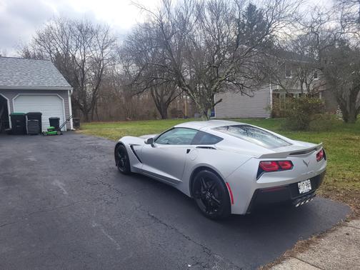 Silver 2016 Chevrolet Corvette Stingray