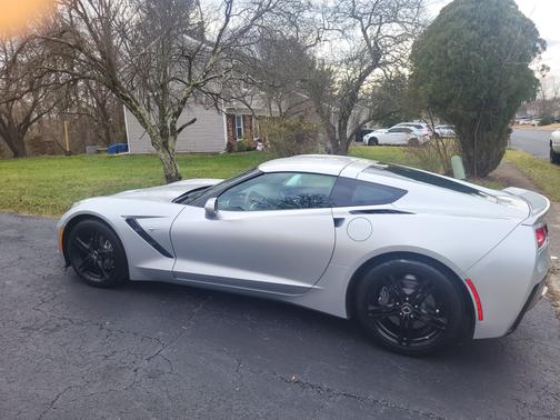 Silver 2016 Chevrolet Corvette Stingray