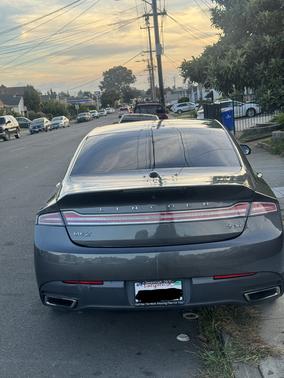 Gray 2016 Lincoln MKZ Hybrid Base