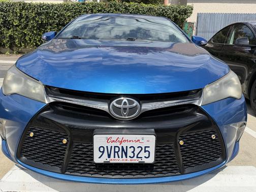 Blue 2017 Toyota Camry LE