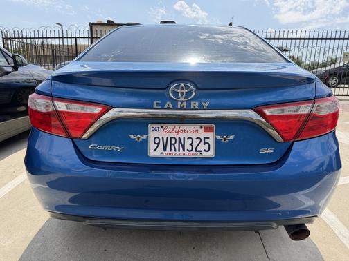 Blue 2017 Toyota Camry LE
