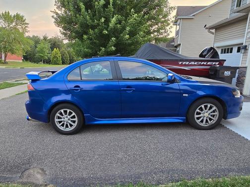 Blue 2012 Mitsubishi Lancer SE