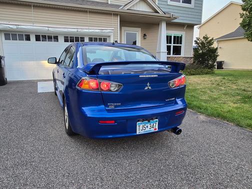 Blue 2012 Mitsubishi Lancer SE