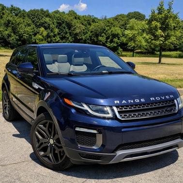 Blue 2017 Land Rover Range Rover Evoque HSE