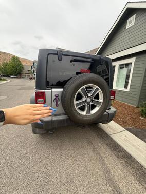 Gray 2014 Jeep Wrangler Sport