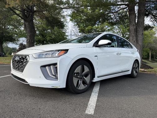 White 2020 Hyundai IONIQ Hybrid Limited