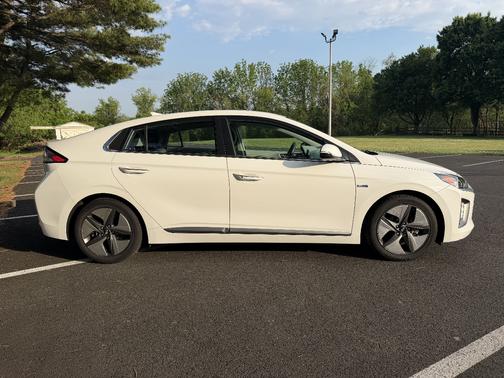 White 2020 Hyundai IONIQ Hybrid Limited