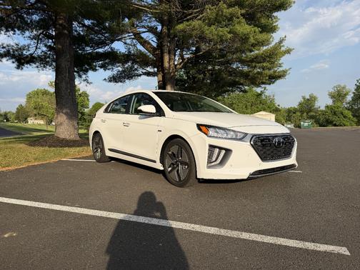 White 2020 Hyundai IONIQ Hybrid Limited