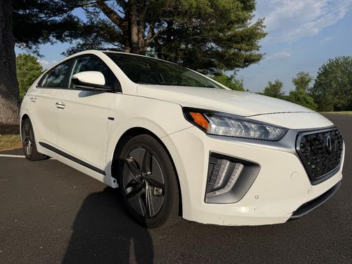 White 2020 Hyundai IONIQ Hybrid Limited