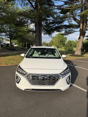 White 2020 Hyundai IONIQ Hybrid Limited