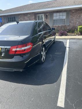 Black 2011 Mercedes-Benz E-Class E 350