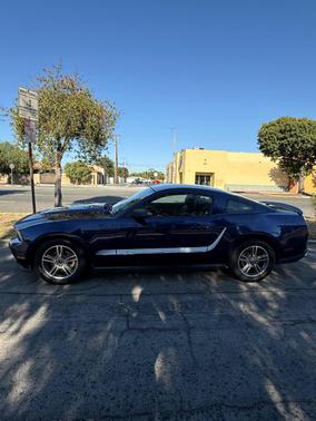 Blue 2012 Ford Mustang V6