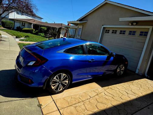 Blue 2016 Honda Civic EX-T