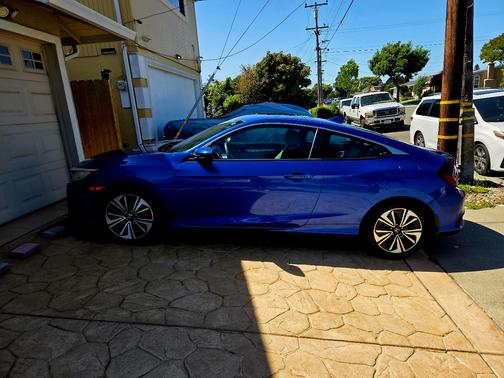 Blue 2016 Honda Civic EX-T