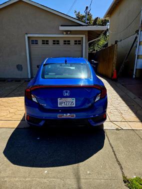 Blue 2016 Honda Civic EX-T