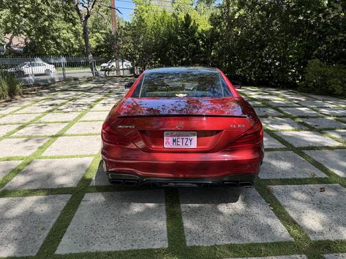 Red 2018 Mercedes-Benz AMG SL 63 Base