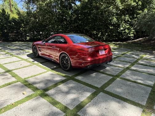 Red 2018 Mercedes-Benz AMG SL 63 Base