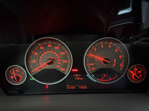 Blue 2012 BMW 328 i