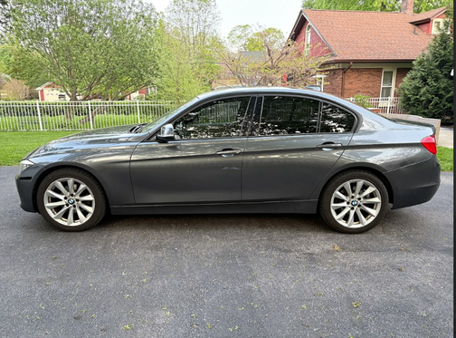 Blue 2012 BMW 328 i