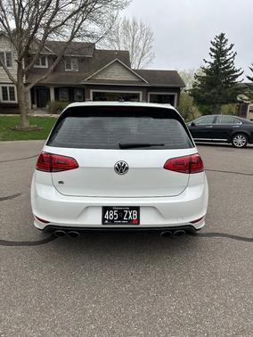 White 2016 Volkswagen Golf R 4-Door