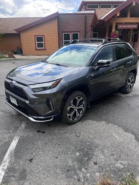 Gray 2022 Toyota RAV4 Prime XSE